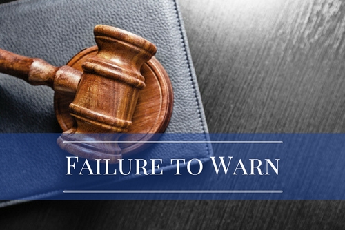 3 Different Types of Product Liability Claims - McPherson & Thomas, PA Failure to warn claims